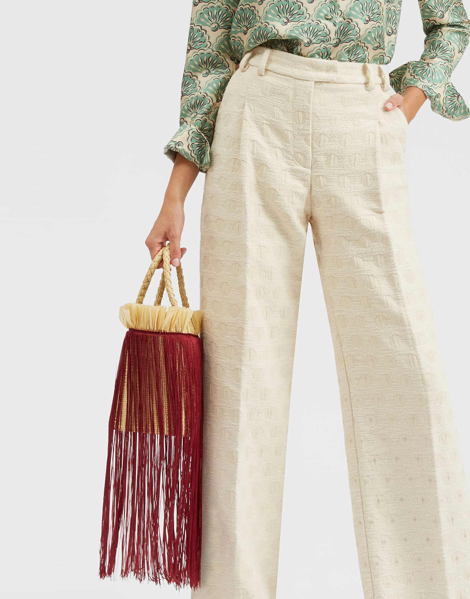 La DoubleJ Feria Bag Fans Purple BAG0060FOD001FAN01PU01