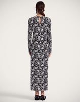 La DoubleJ Long Sleeve Swing Dress La DoubleJ Long Sleeve Swing Dress Aperol Black & White DRE0831JER027APE01BL03