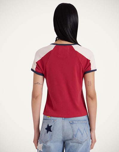 RED by EMP Donna T-Shirt Can You Read My Mind Azzurro S RED by EMP Donna T-Shirt Can You Read My Mind Azzurro S