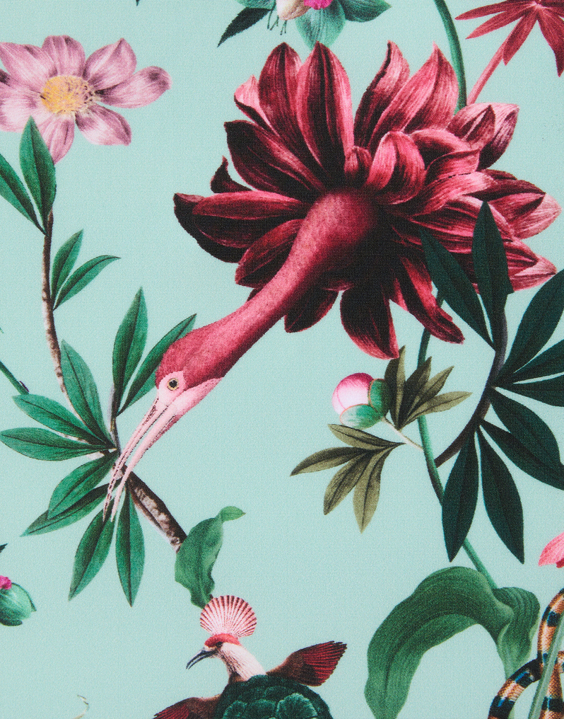 La DoubleJ Sexy Swimsuit La DoubleJ Sexy Swimsuit Zooflora Mini Light Blue SWI0036LYC001ZOF05BU01