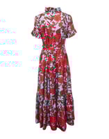 La DoubleJ Long and Sassy Dress La DoubleJ Long and Sassy Dress Lilium Turchese DRE0017SIL001LIL0005