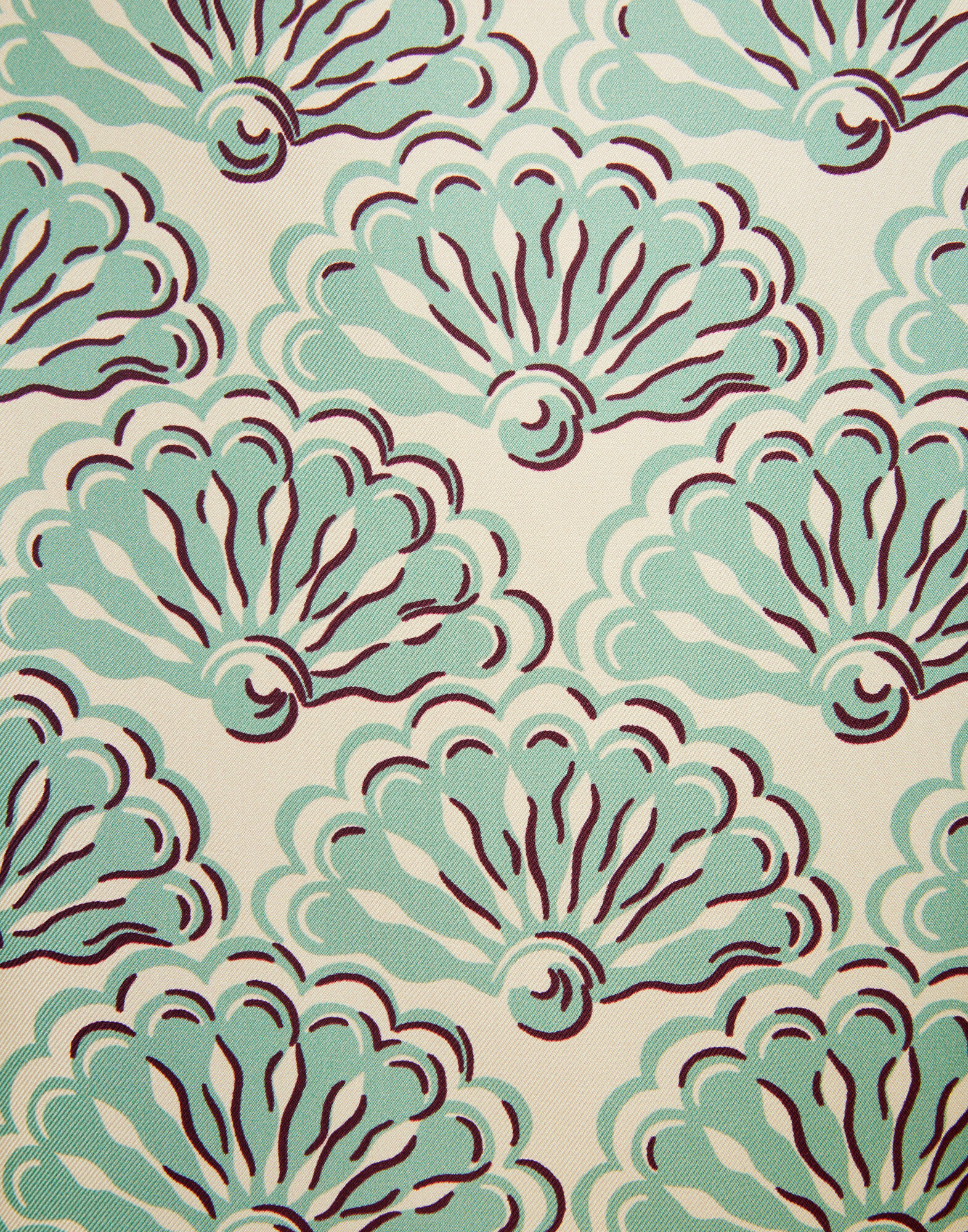 La DoubleJ Twirl Top Fans Mint TOP0085SIL001FAN01GR11