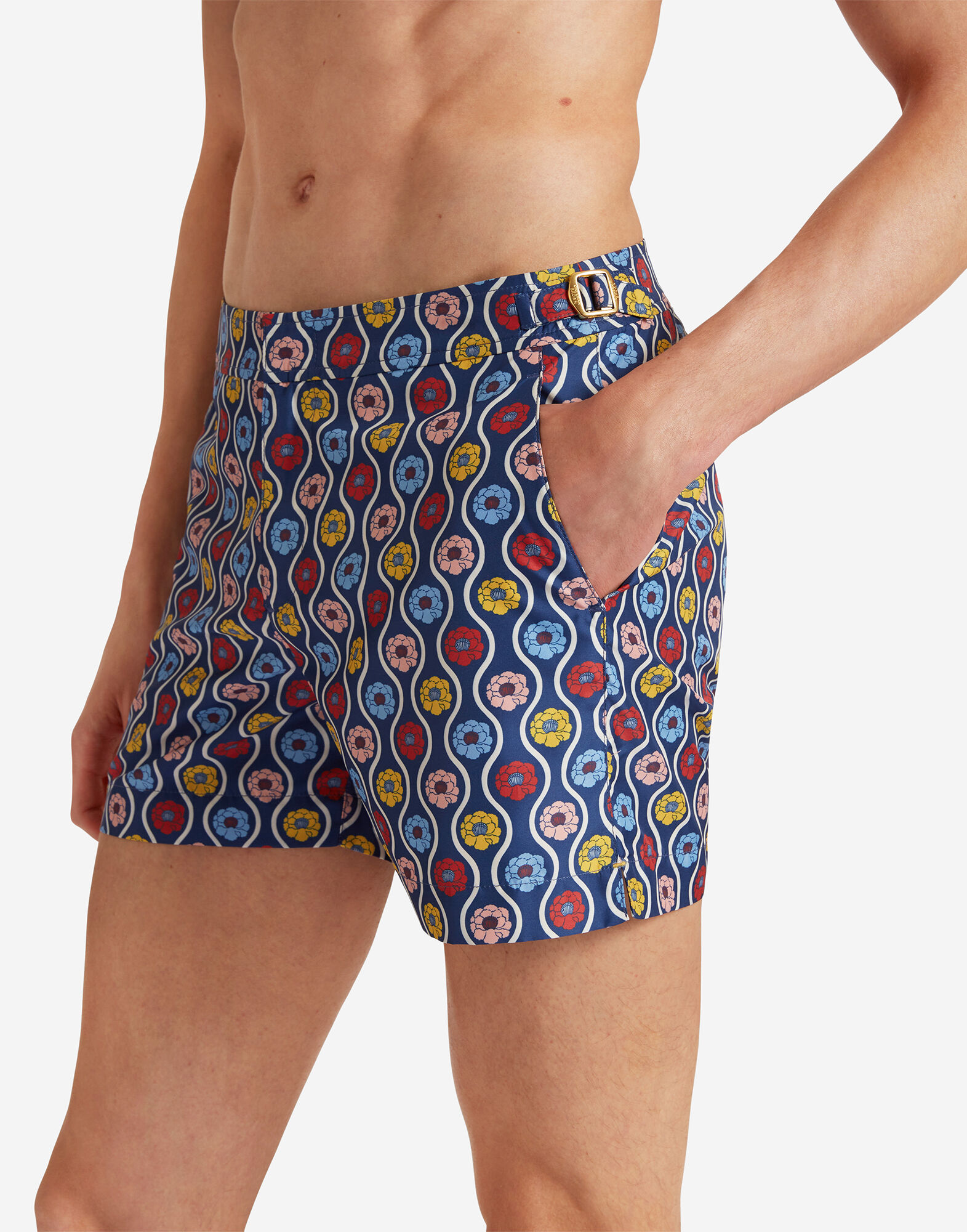 La DoubleJ Setter Swim Shorts Whitsun Mini Blue SWI0089POL010FSK01BU03