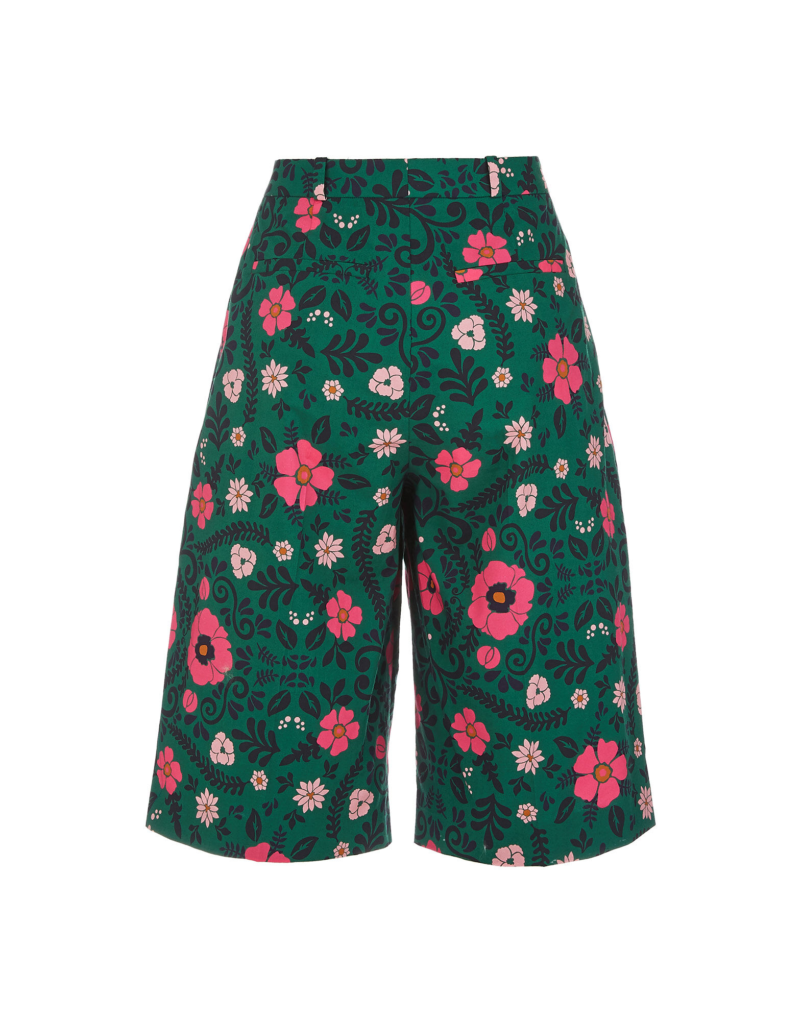 LaDoubleJ Bermuda Pants Heckfield Verde TRO0035COT001HEC0002