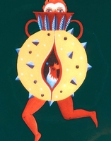 La DoubleJ Dessert Plates Set of 2 La DoubleJ Dessert Plates Set of 2 Citrus Scarabs DIS0063CER001HLE0002