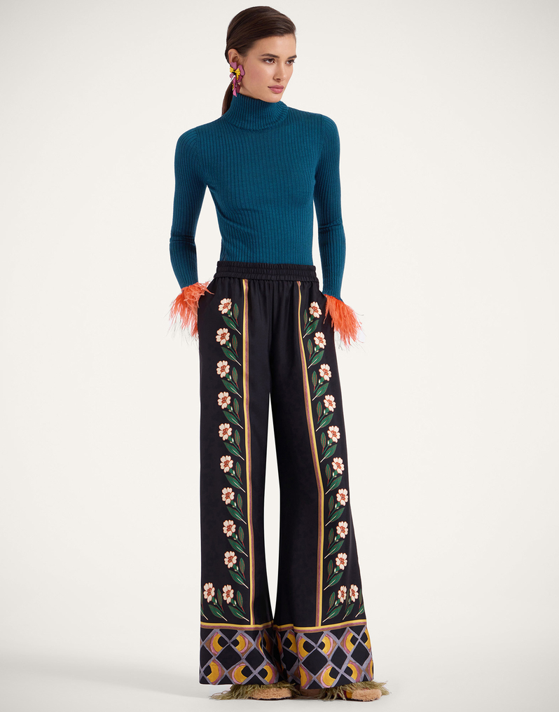 La DoubleJ High Kick Top La DoubleJ High Kick Top Blue PUL0167KNI091VA196BU05