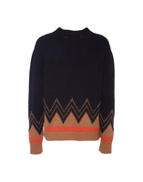 La DoubleJ Dolomite Sweater Black/Camel PUL0093KNI061VAR0118