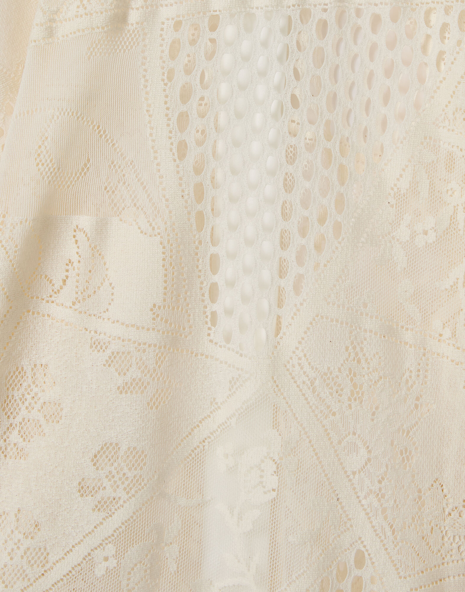 La DoubleJ Lacey Foulard Shirt Solid Ecru SHI0167LAC008SOLIDBR05