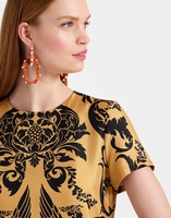 La DoubleJ Swing Dress La DoubleJ Swing Dress Cherubs Gold DRE0001SIL001CRB01YE05