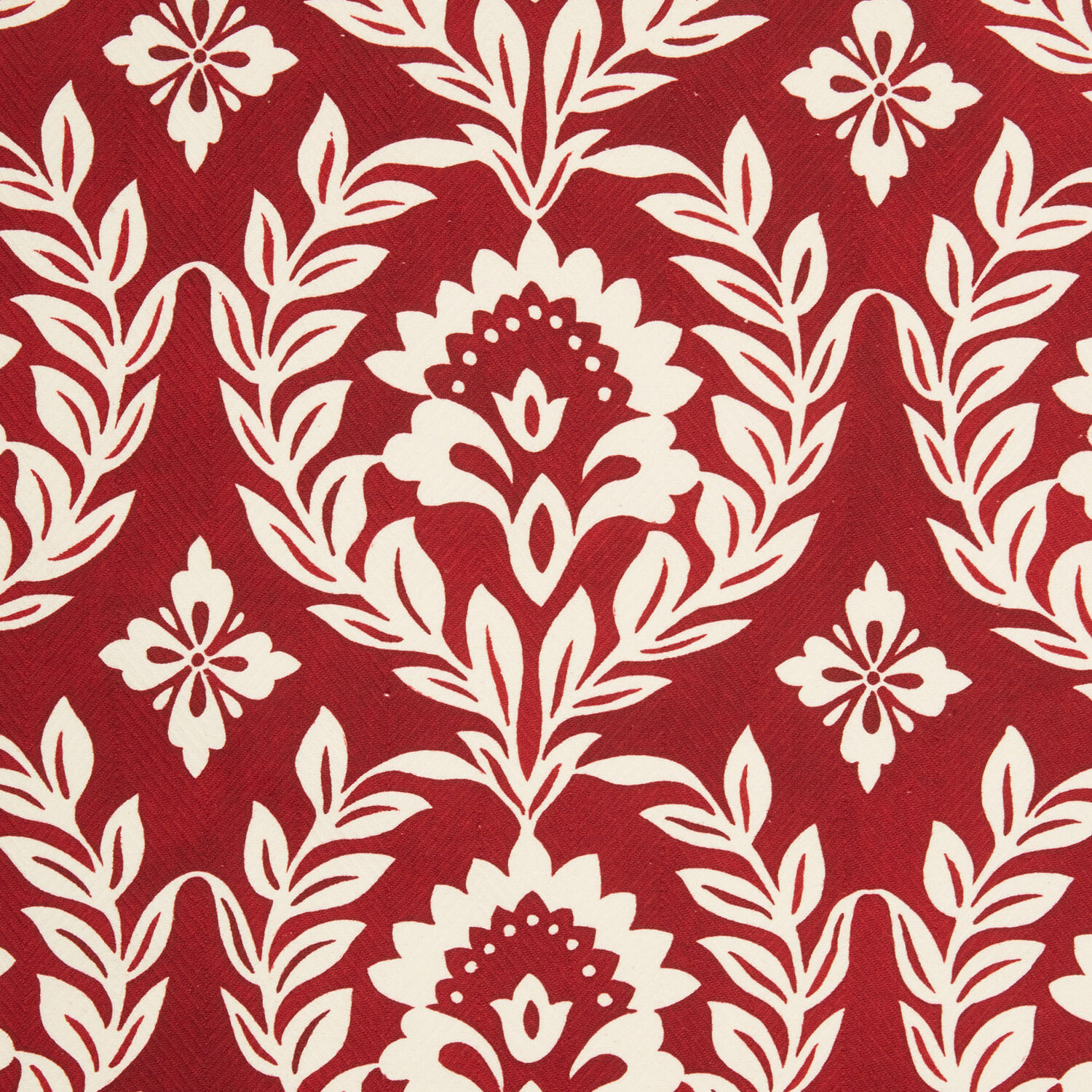  La Doublej Placemats & Runners Gend - Harringbone Runner (50x160) Garland Bordeaux One Size 100% Cotton 