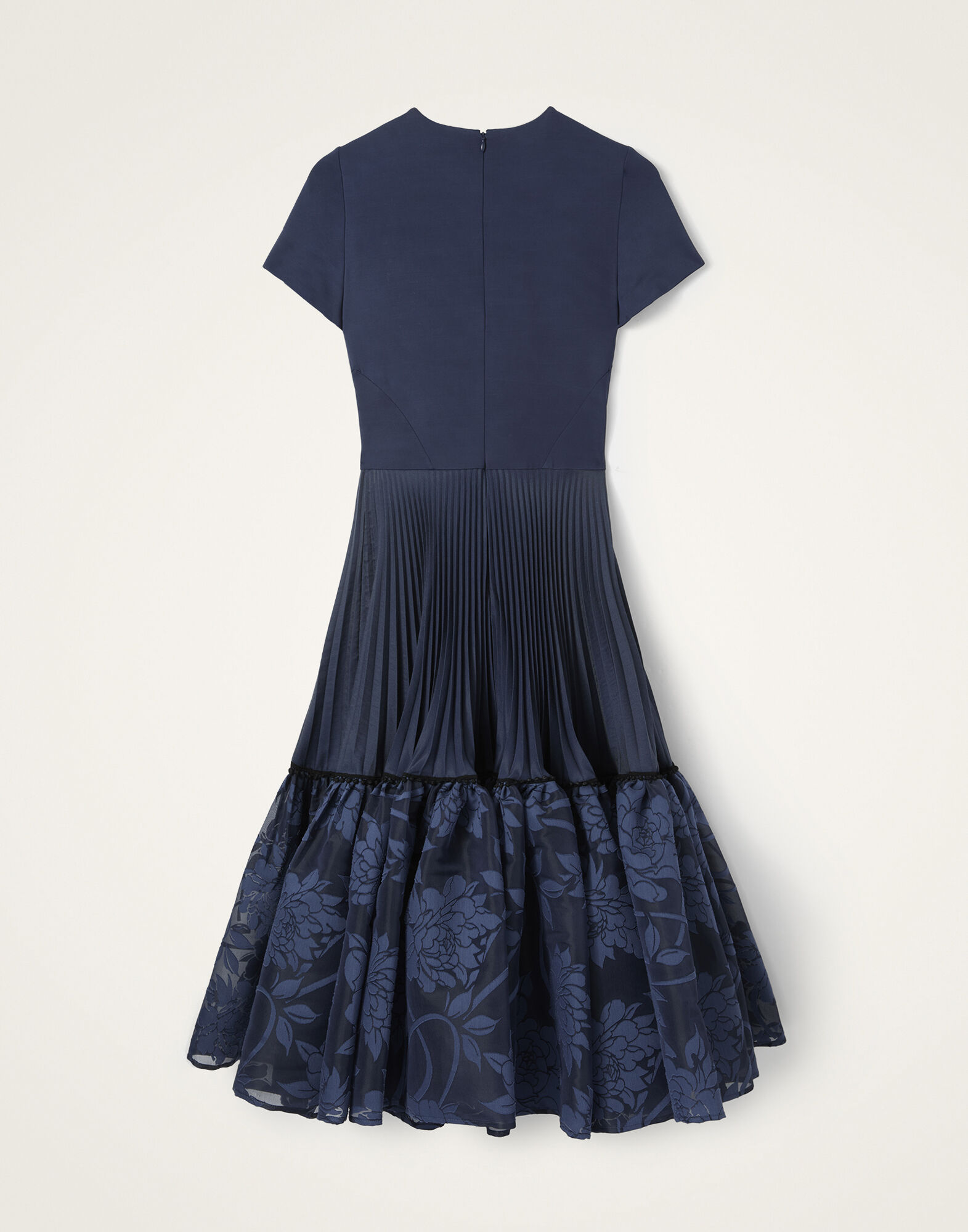 La DoubleJ Chignon Dress Solid Midnight Blue DRE1063COT092SOLIDBU04