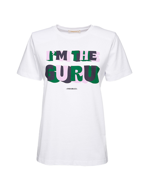 LaDoubleJ Slogan T-shirt I'm The Guru SHI0031JER010SLO0006