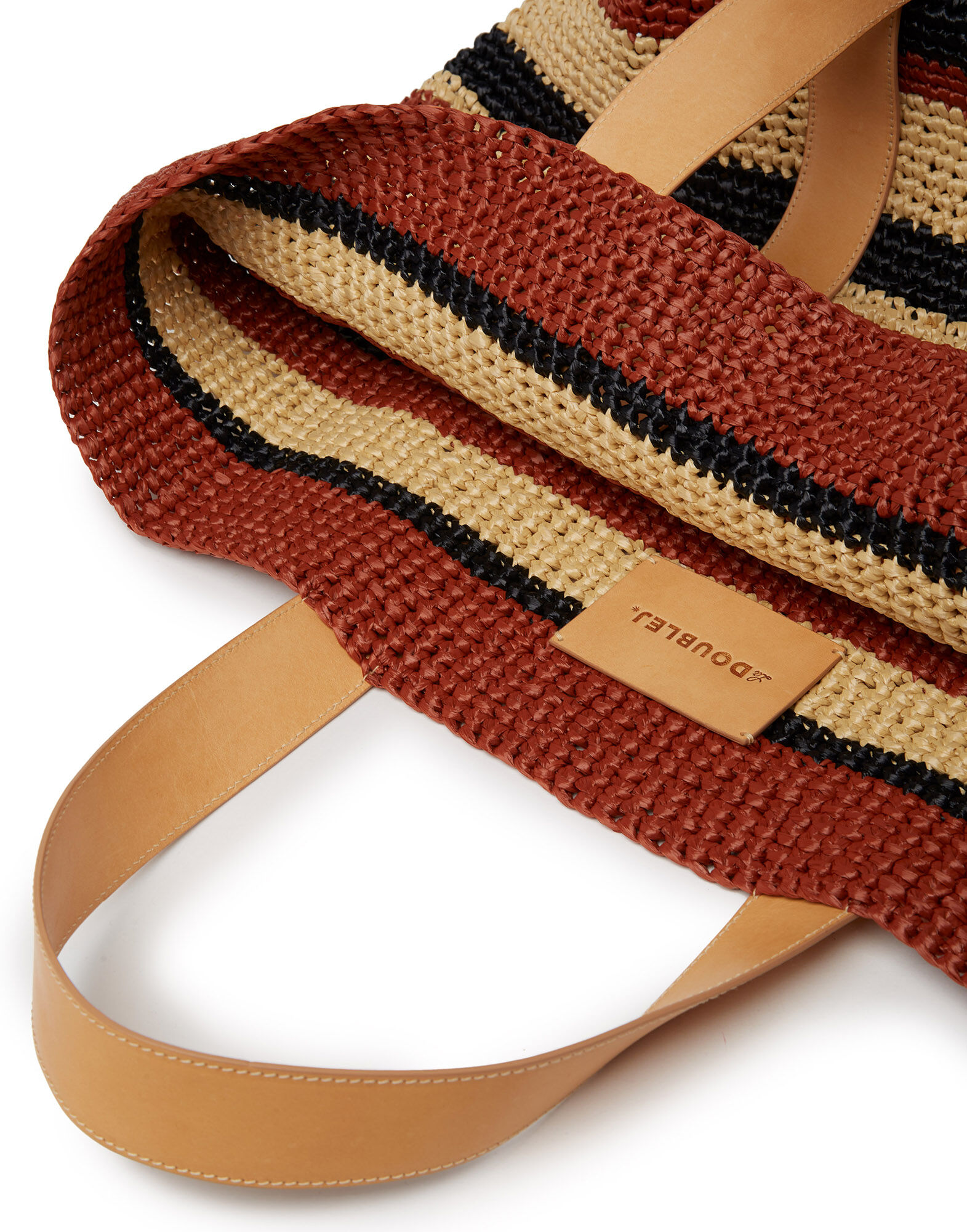 Black raffia bag 2025