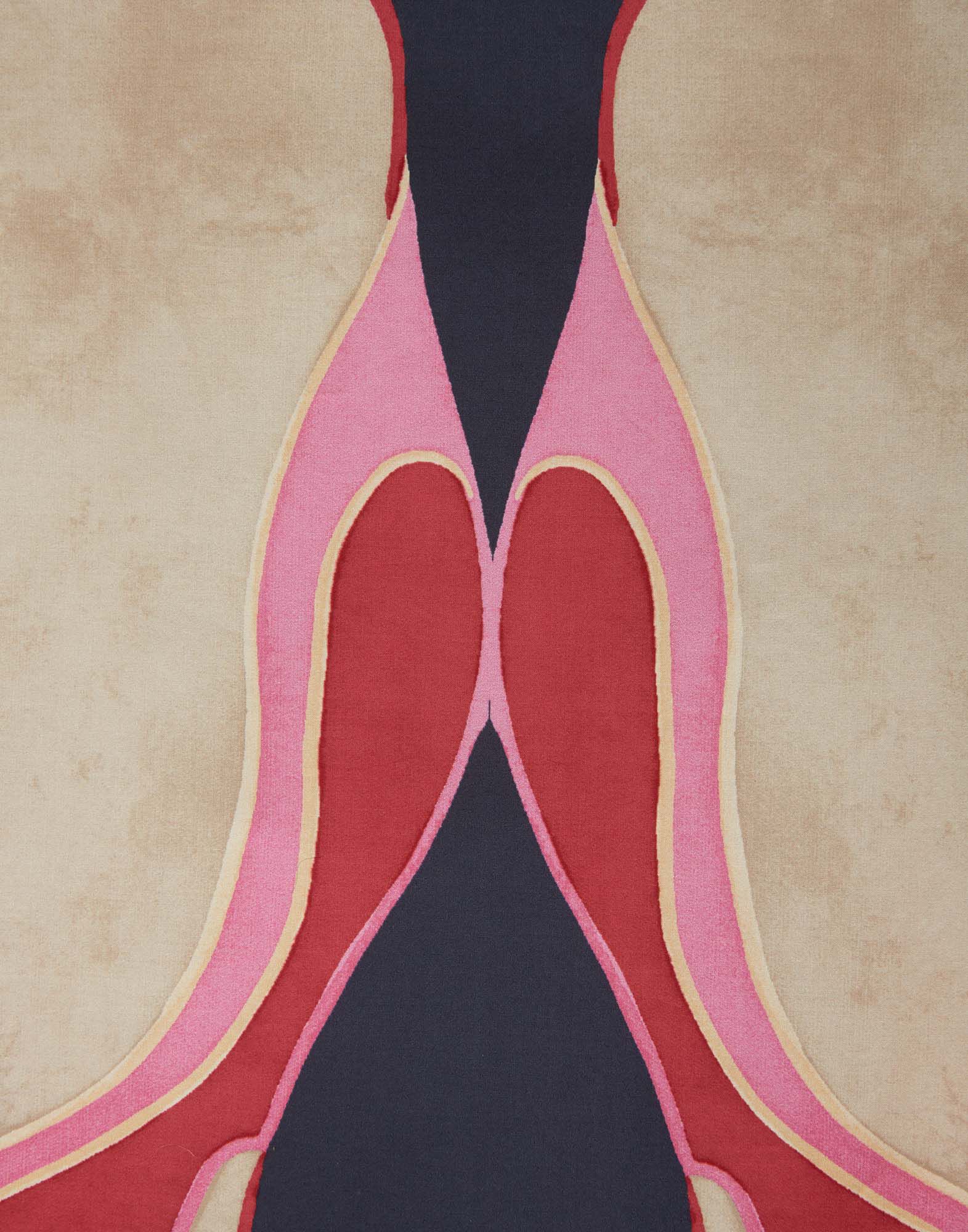 La DoubleJ Sardegna Skirt Poppies Fuxia Plac&eacute;e SKI0044COT015PPP0004