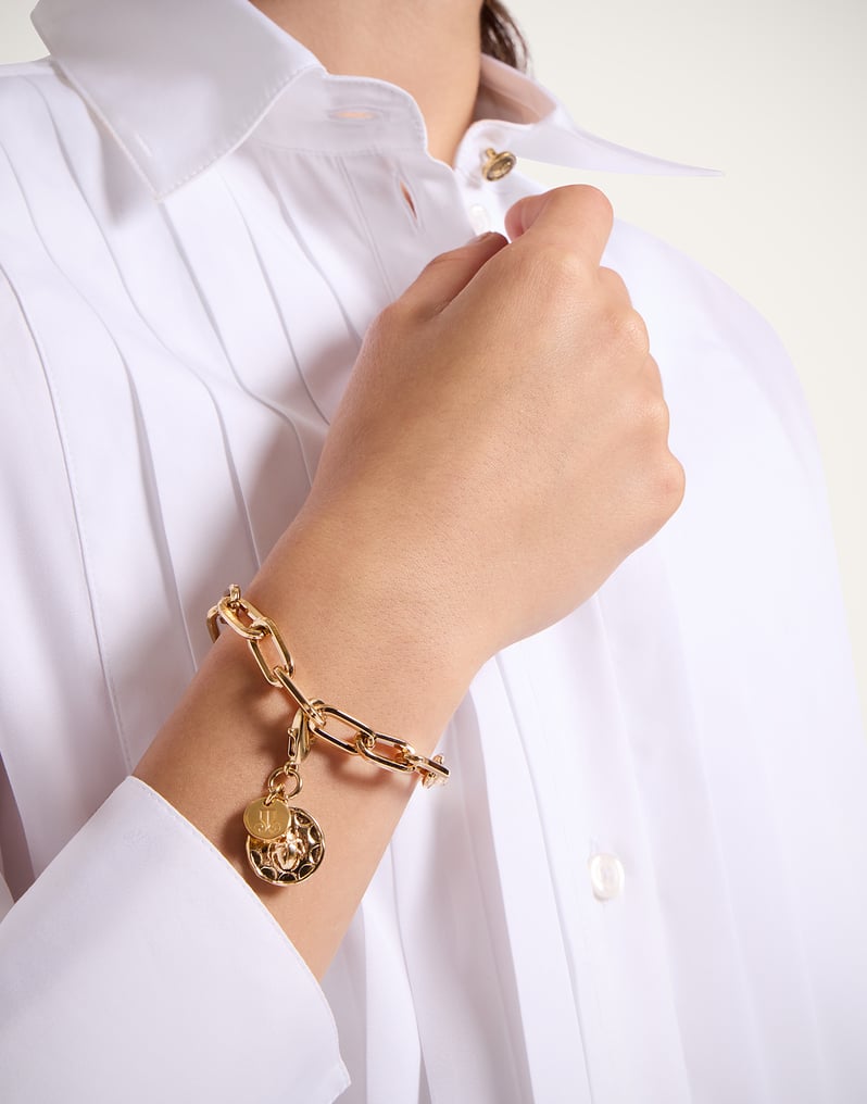La DoubleJ Mini Scarab Charm La DoubleJ Mini Scarab Charm 24k Gold Plate CHM0012BRA003SOLIDYE05