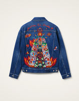 La DoubleJ The Drop It Drifter Jacket La DoubleJ The Drop It Drifter Jacket Always On Top Blue JAC0138DEN011ALW01BU03