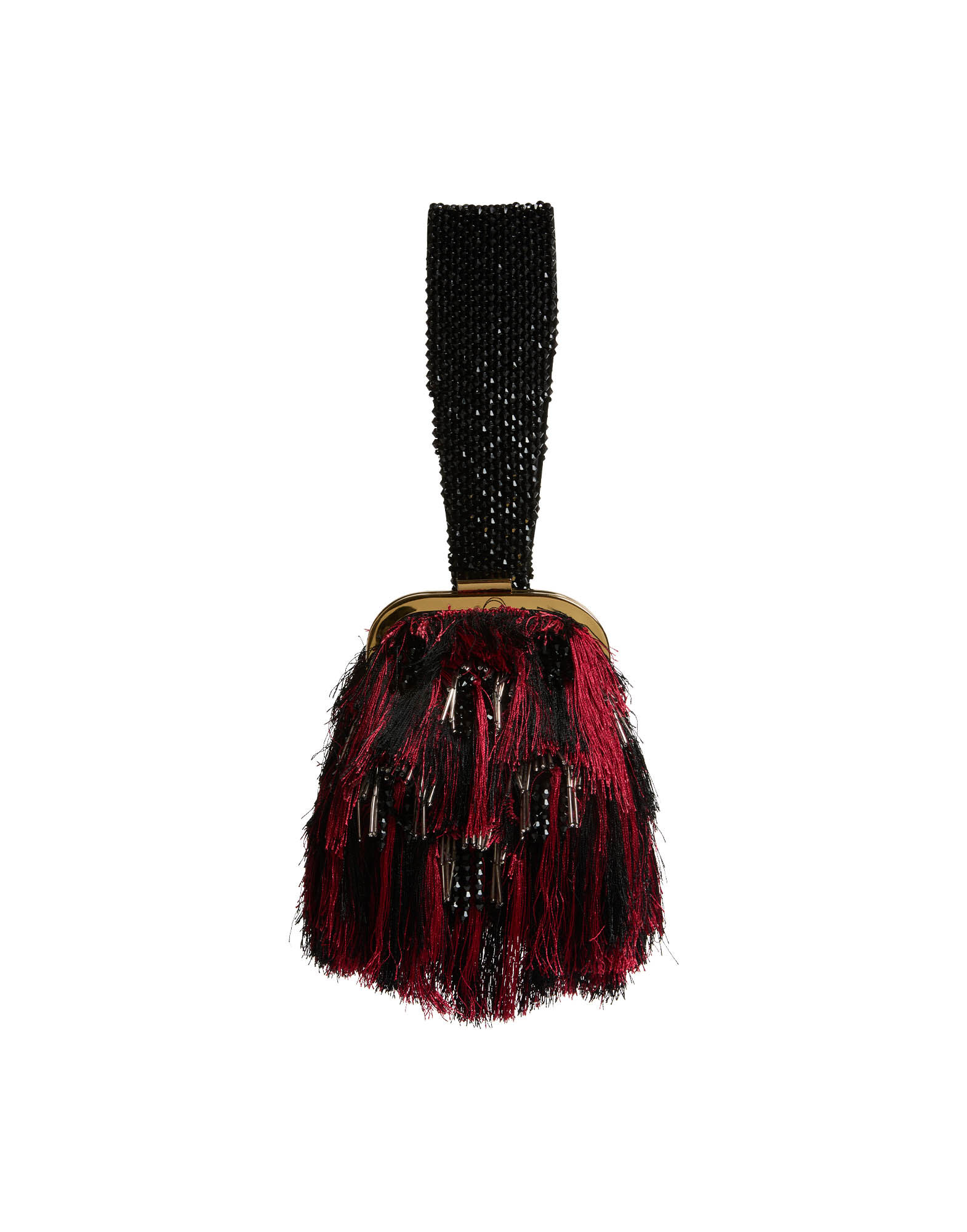 La DoubleJ Palazzo Mini Bag Fuzzy Leopard Black BAG0072EMB077LEO03BL01