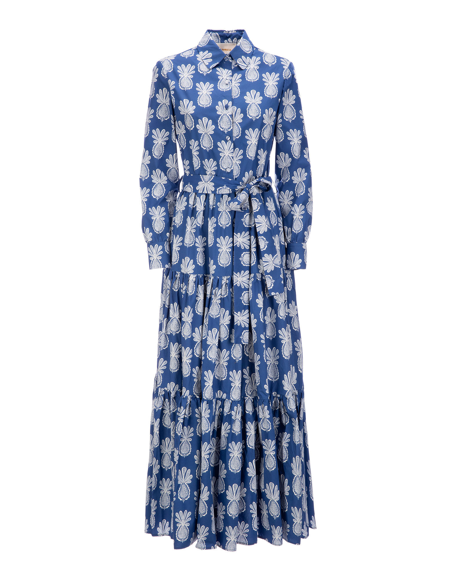 LaDoubleJ Bellini Dress Pineapple Blu DRE0016COT001PNP0004