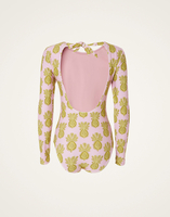La DoubleJ Surf Suit La DoubleJ Surf Suit Pineapple Sunflower Pink SWI0001LYC001PNP20PI01