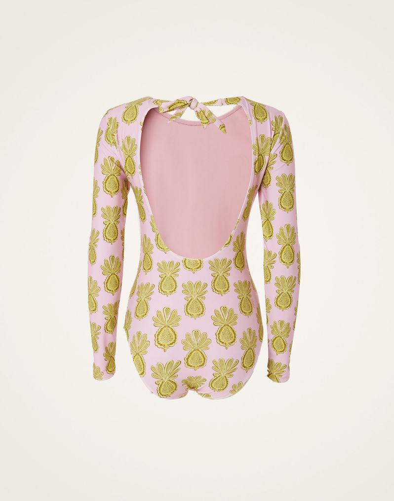 La DoubleJ Surf Suit La DoubleJ Surf Suit Pineapple Sunflower Pink SWI0001LYC001PNP20PI01