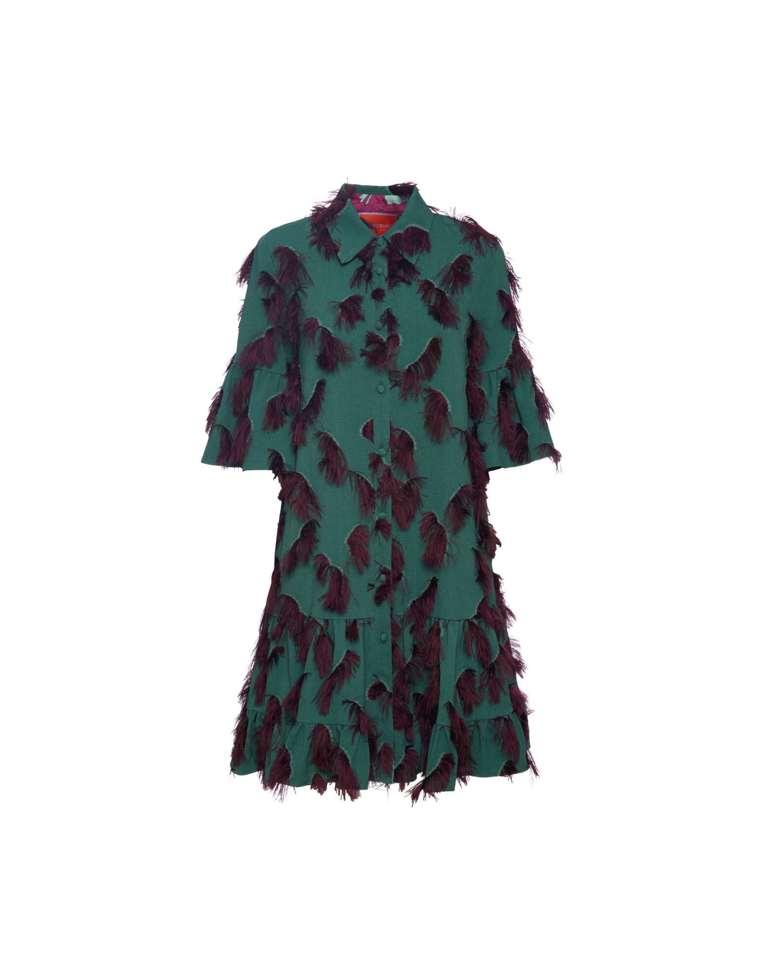 La DoubleJ Choux Dress Hotspot Emerald DRE0193JCQ079SPO01GR04