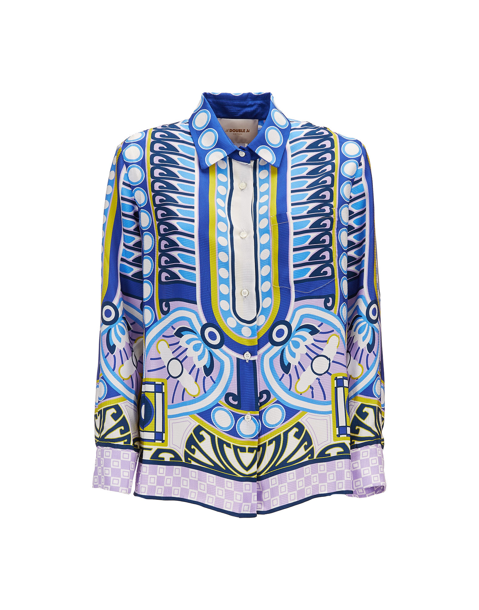 LaDoubleJ Boy Shirt Ittica Blu SHI0040VIS004ITT0002