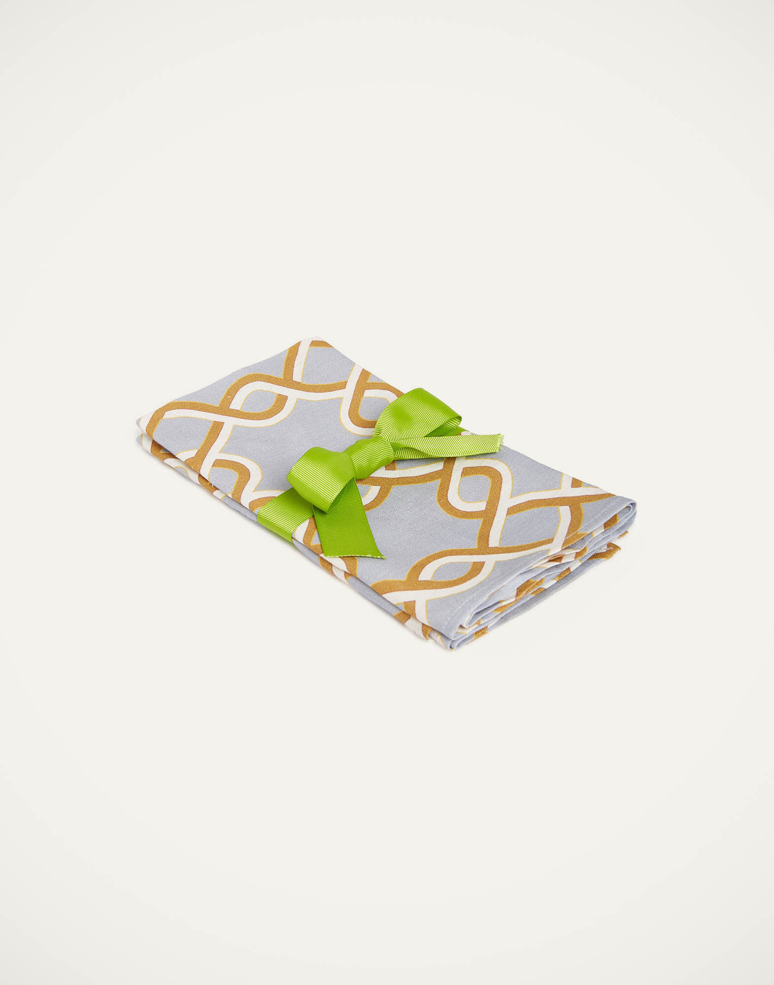 La DoubleJ Large Napkins Set Of 2 Tackle Turquoise NAP0006LIN001TAC01BU08