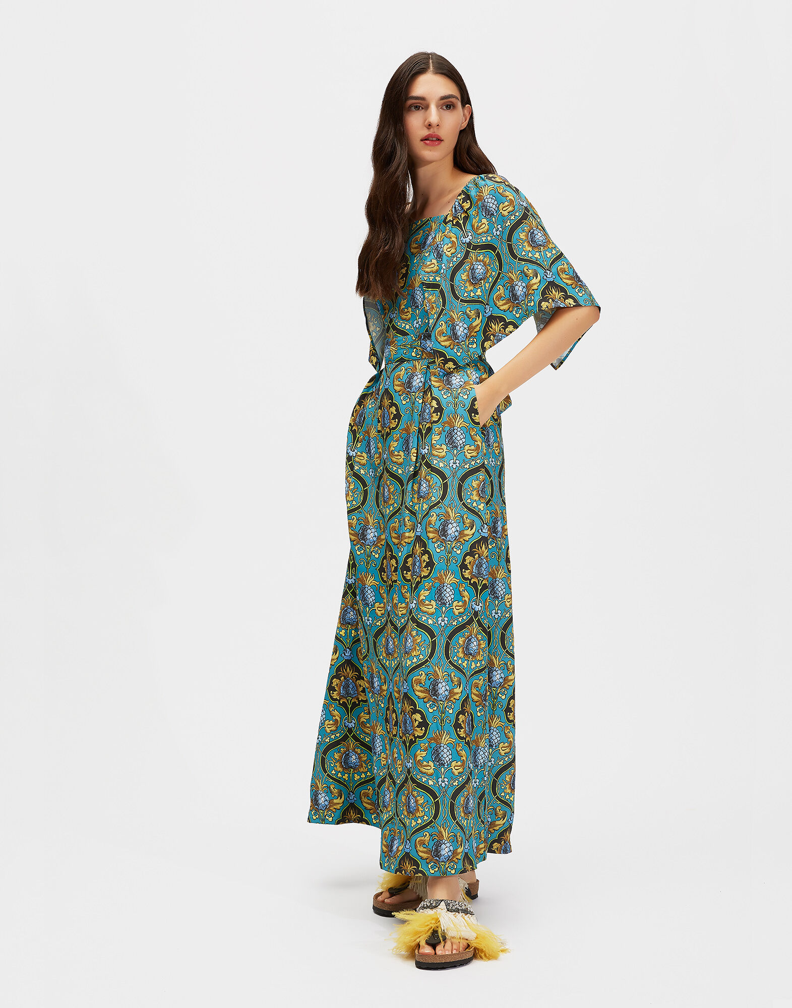 LaDoubleJ Bat Wings Dress Ananas DRE0038SAB001ANA0001