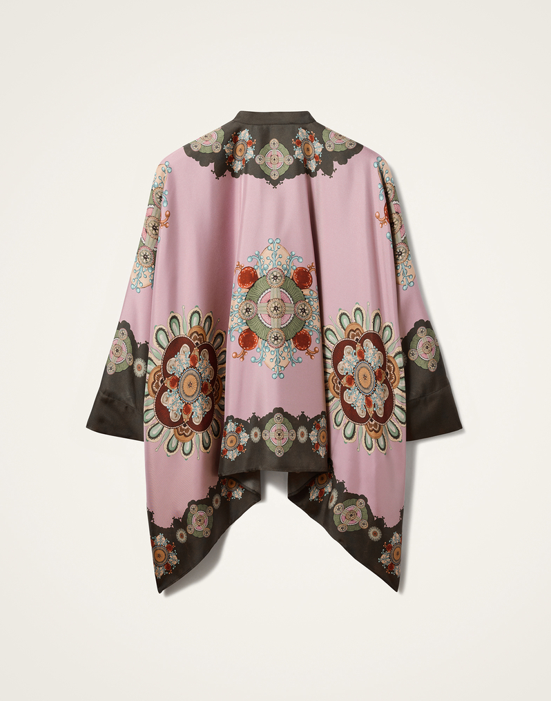 La DoubleJ Foulard Shirt La DoubleJ Foulard Shirt Nucleus Placée Dusty Pink SHI0059SIL001NUC06PI10