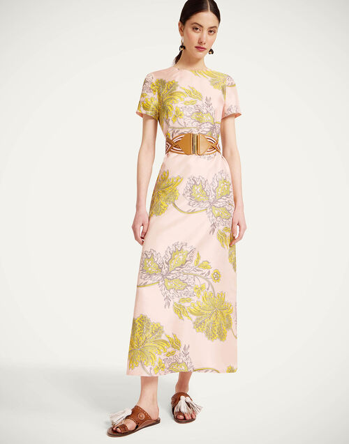 La DoubleJ Swing Dress Swathe Pink DRE0001SIL001SWA01PI01