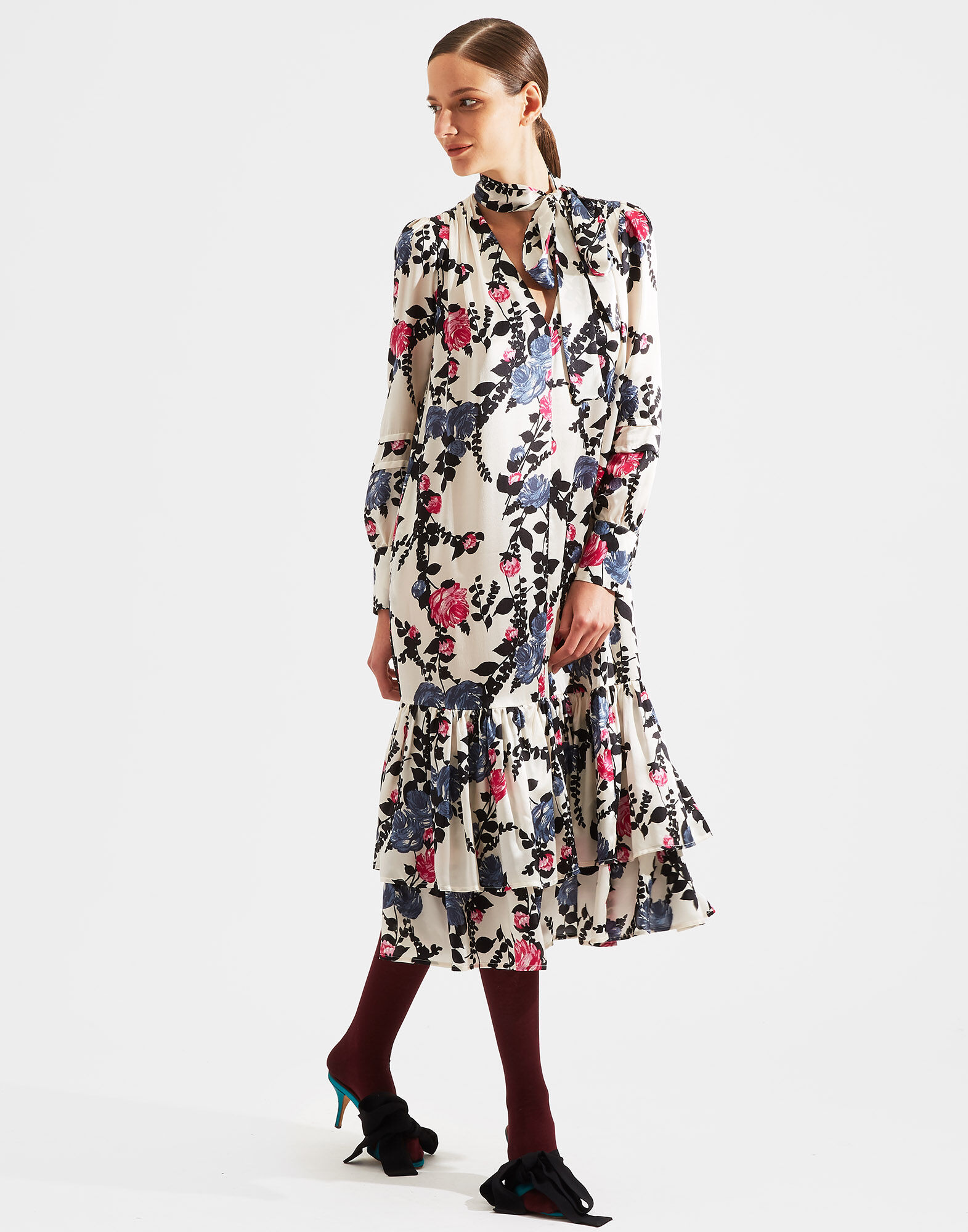 LaDoubleJ Good Witch Dress Winter Rose DRE0088RAS004WTR0001