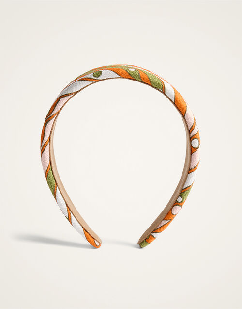 La DoubleJ Flat Headband Smarties Orange HEB0023COT005SMA02OR02