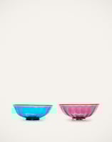 La DoubleJ Luxury Nut Bowl Set of 2 La DoubleJ Luxury Nut Bowl Set of 2 Turchese/Viola GLA0010MUR001ASS0002