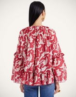 La DoubleJ Boho Blouse La DoubleJ Boho Blouse Mamma Red TOP0149COT003MAM01RE01