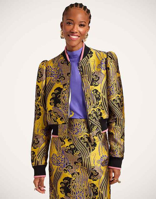 La DoubleJ Bon Bon Bomber Atlantis Yellow JAC0177JCQ127ATL01YE02