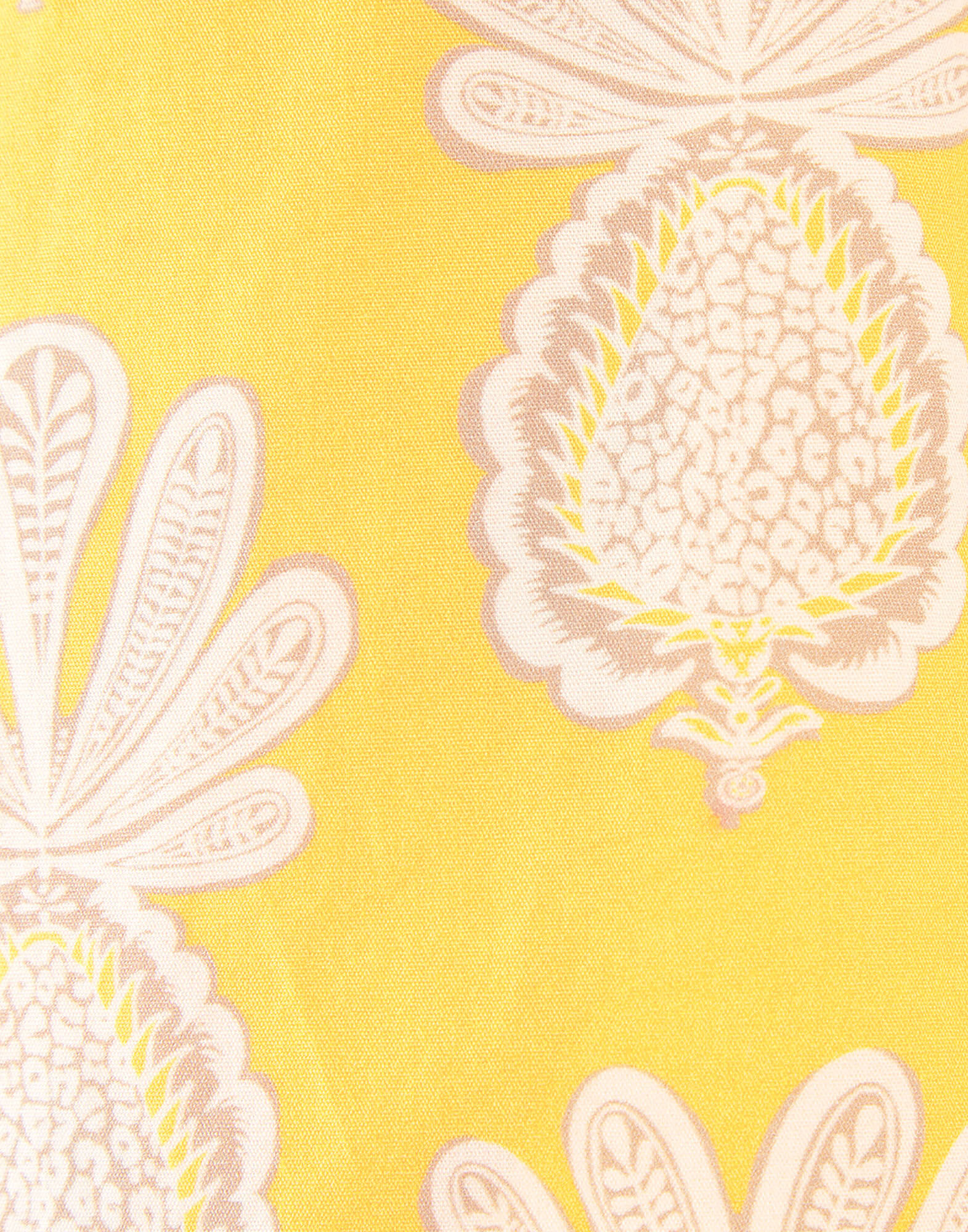 La DoubleJ Aviator Jumpsuit Pineapple Sunflower DRE0489COT039PNP20YE02