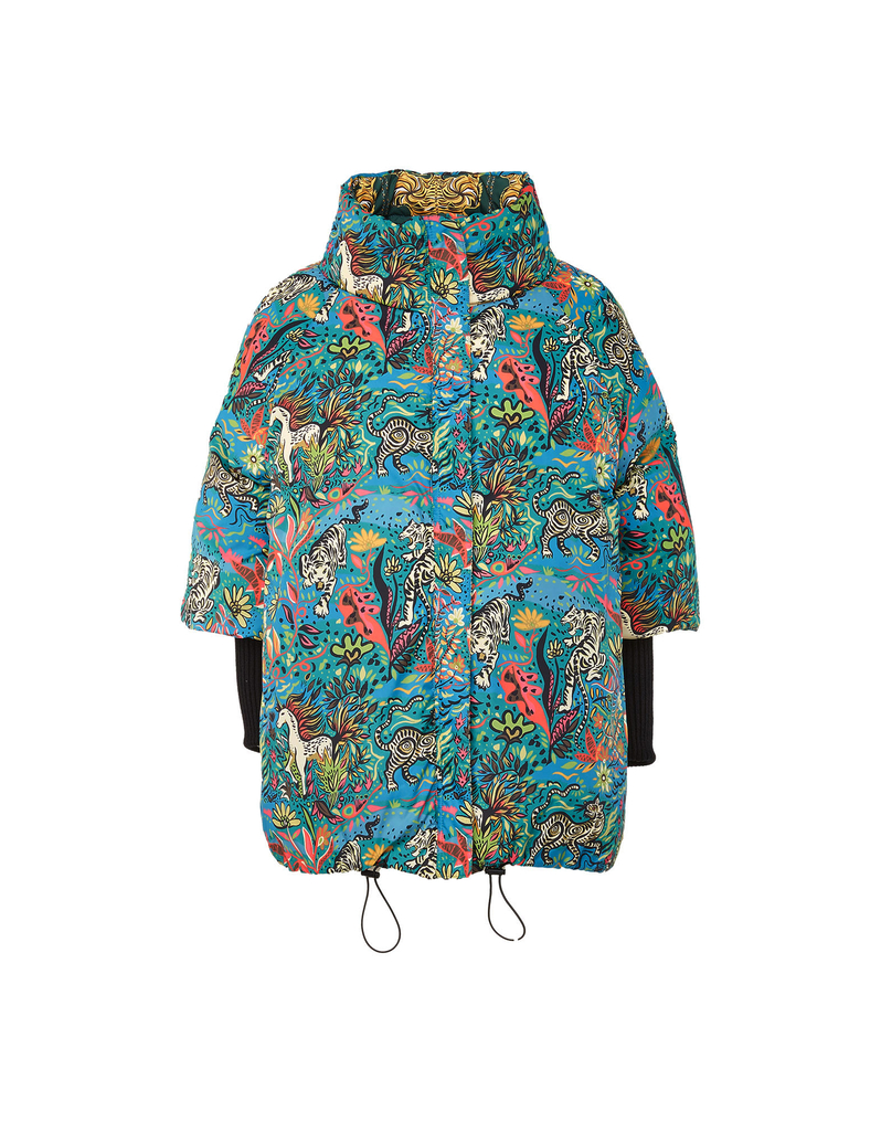 La DoubleJ Reversible St. Moritz Jacket La DoubleJ Reversible St. Moritz Jacket Tiger Tiles DOW0003NYL003TIG0002