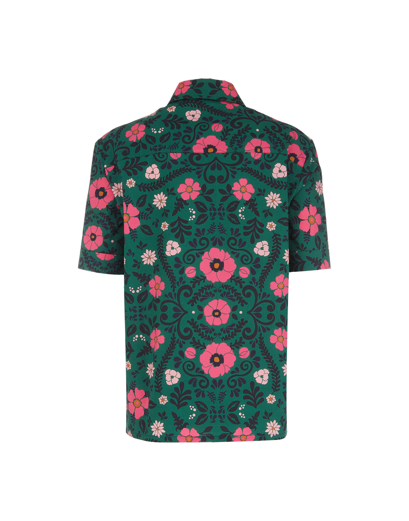 LaDoubleJ Clerk Shirt LaDoubleJ Clerk Shirt Heckfield Verde SHI0020COT001HEC0002