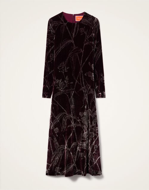 La DoubleJ Long Sleeve Swing Dress La DoubleJ Long Sleeve Swing Dress Bamboo Burgundy DRE0184DEV004BMB03RE07