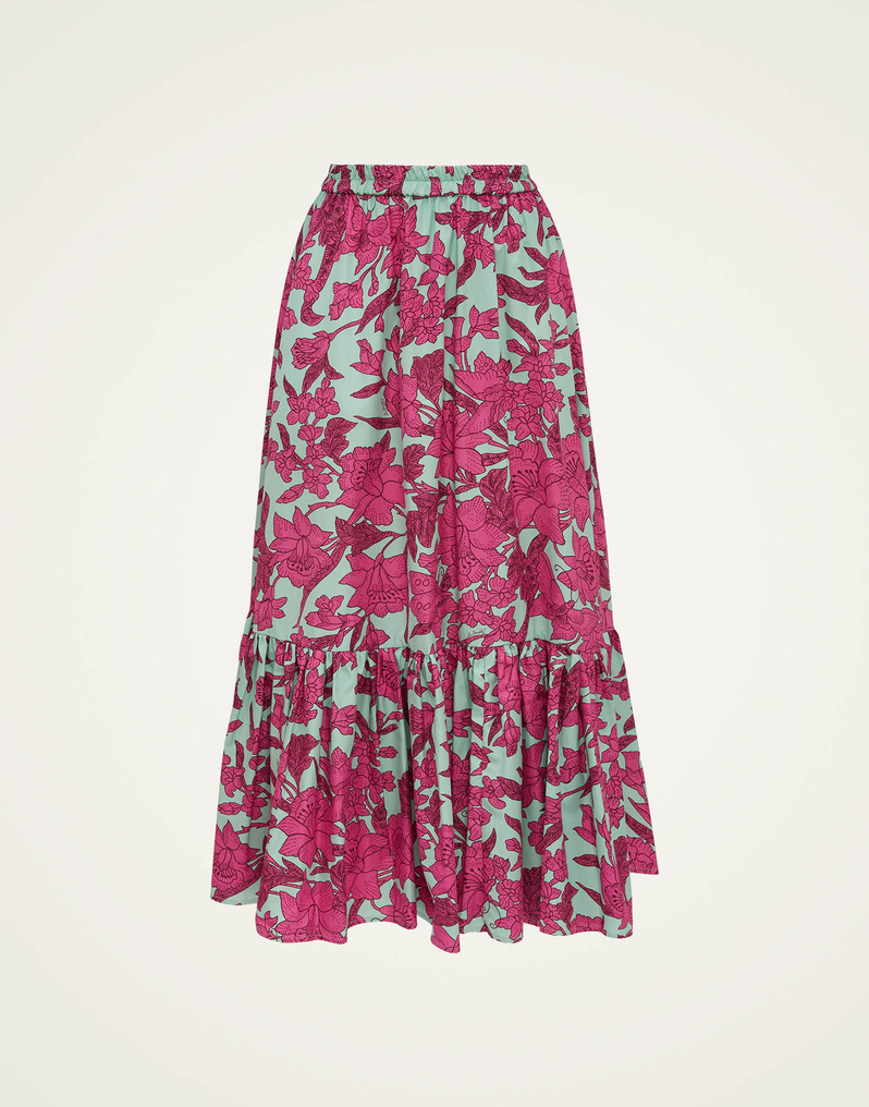 La DoubleJ Sunset Skirt La DoubleJ Sunset Skirt Lilium Purple SKI0068COT039LIL01PU01