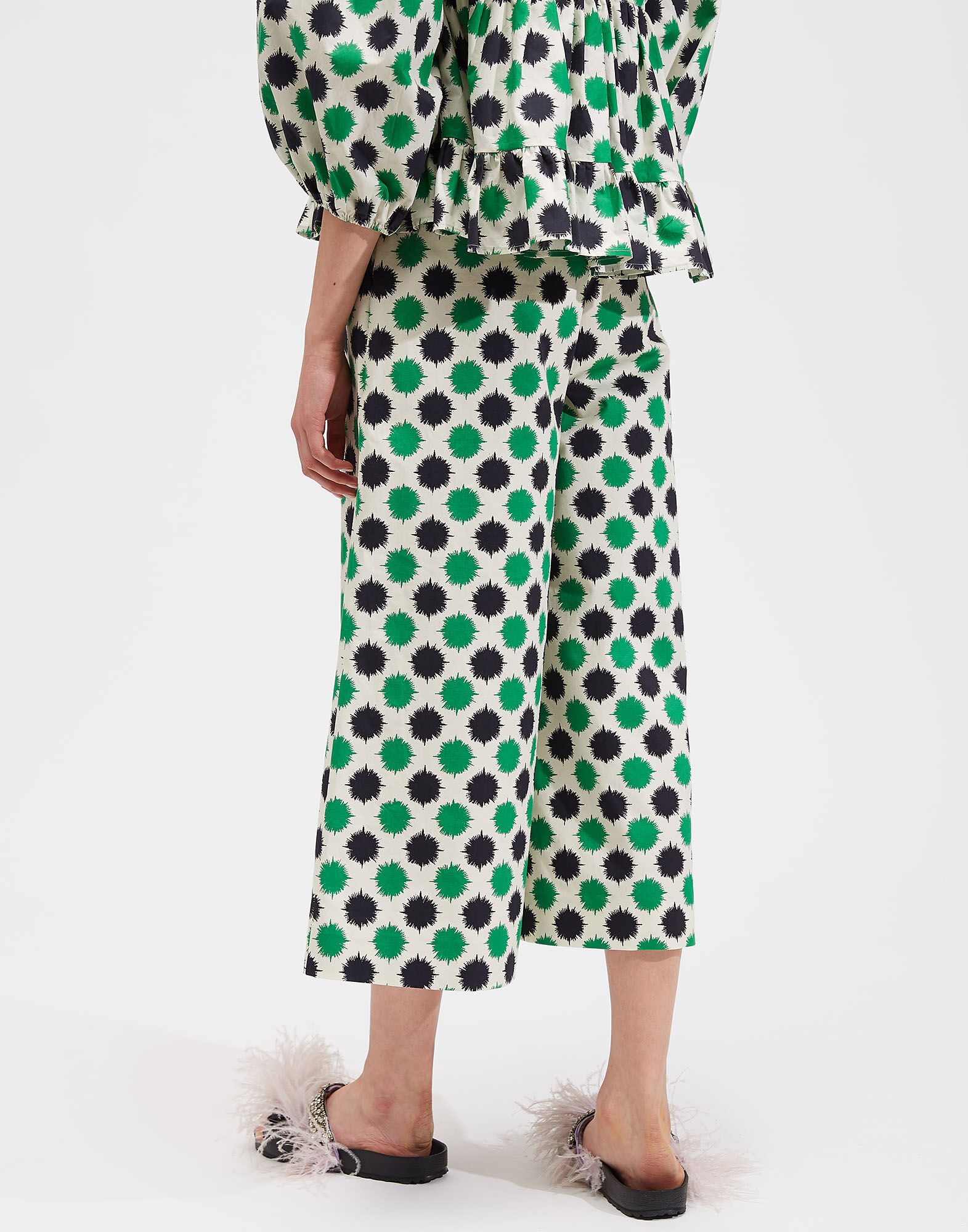 LaDoubleJ Coulotte Pants Pom Pom TRO0027COT006PMP0001