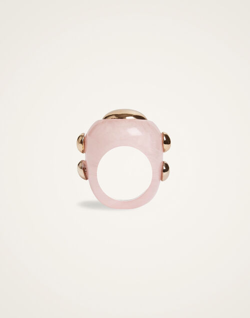 La DoubleJ Hathor Ring Ivory RIN0002POL005SOLIDWH04