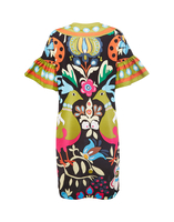 LaDoubleJ Walk The Dog Dress LaDoubleJ Walk The Dog Dress Peacock DRE0263JER009PEA0001