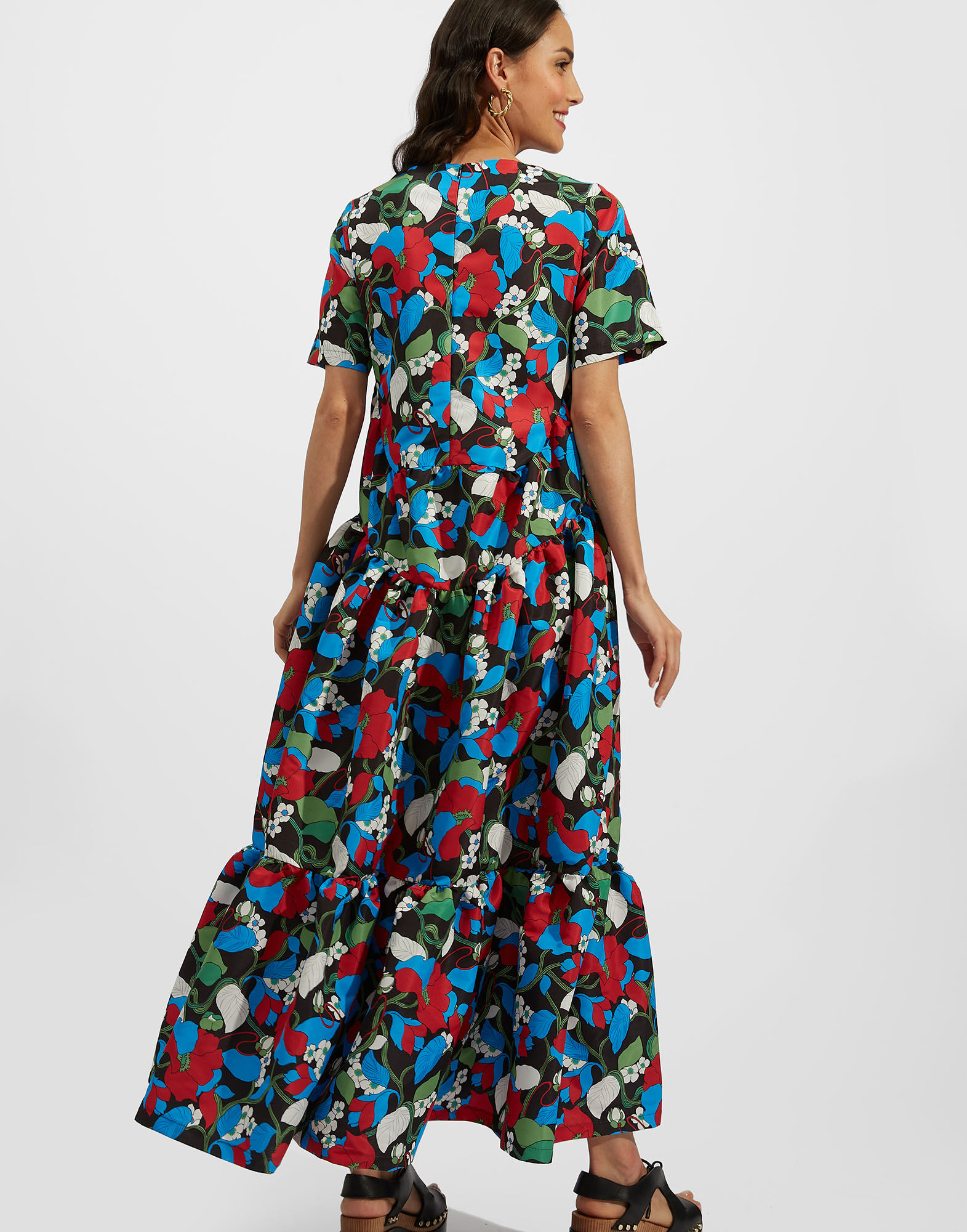 La DoubleJ Belle Dress Vines Black DRE0428FAI001VIN0004