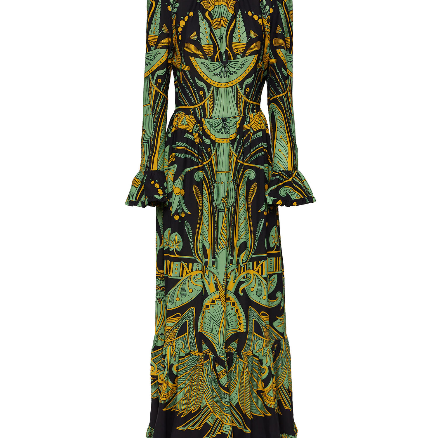 La Doublej Visconti Dress In The Nile Placée Black