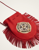 La DoubleJ Big Power Pouch La DoubleJ Big Power Pouch Solid Red BAG0088LEA016SOLIDRE01