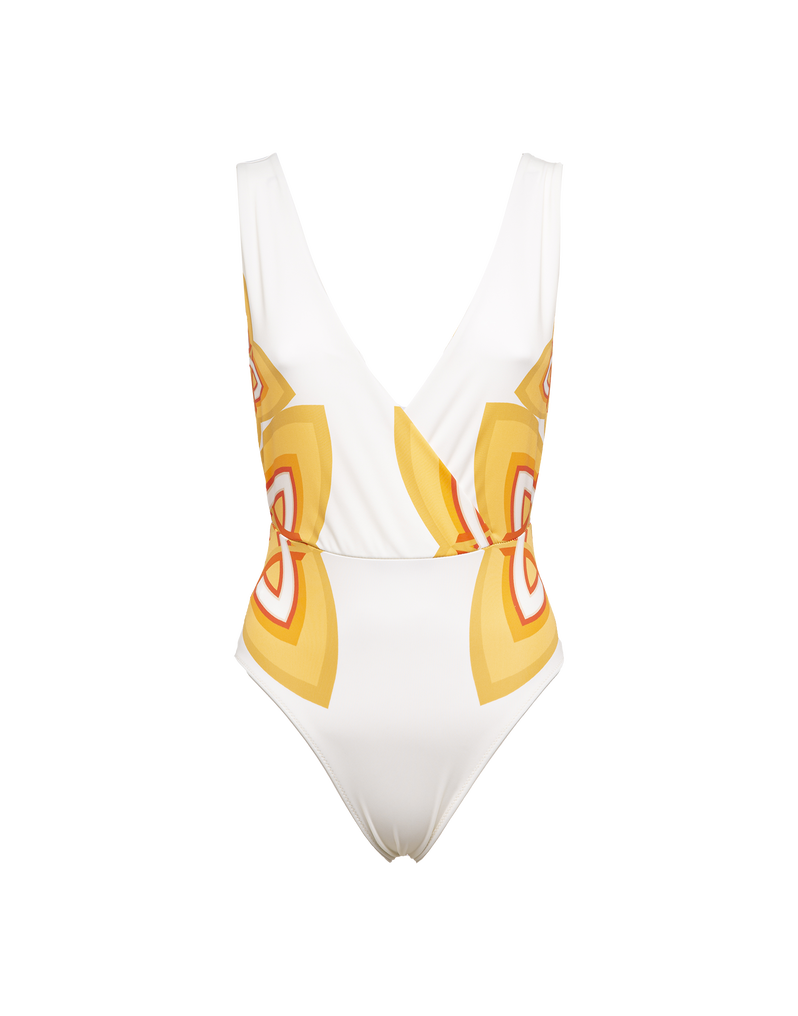 La DoubleJ Hazzard Swimsuit La DoubleJ Hazzard Swimsuit Lakshmi Placée Yellow SWI0040LYC003LAK03YE02