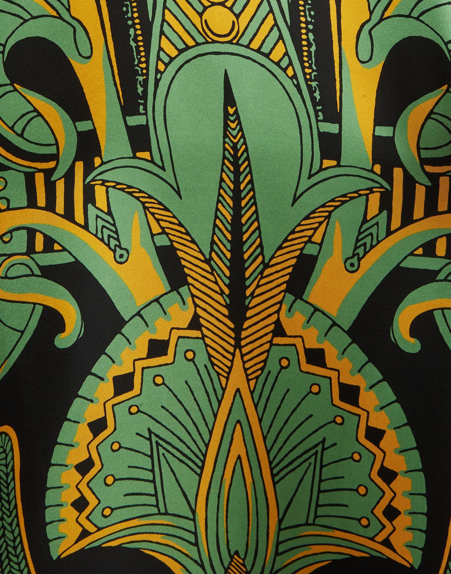 La DoubleJ Magnifico Midi Dress The Nile Plac&eacute;e Black DRE0612SIL001NIL01BL01