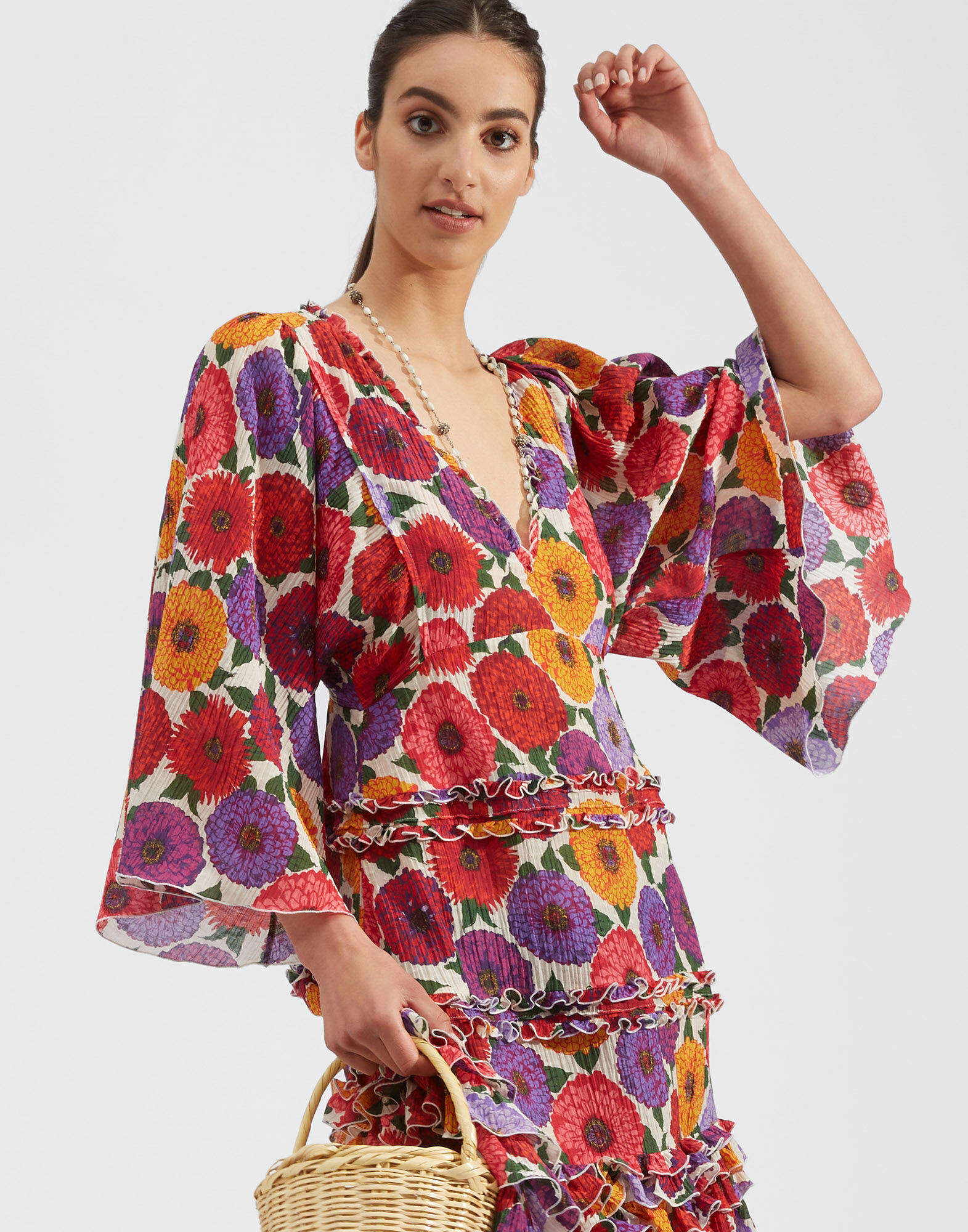 La DoubleJ Jeanne Dress Zinnie DRE0376CRE006ZIN0001