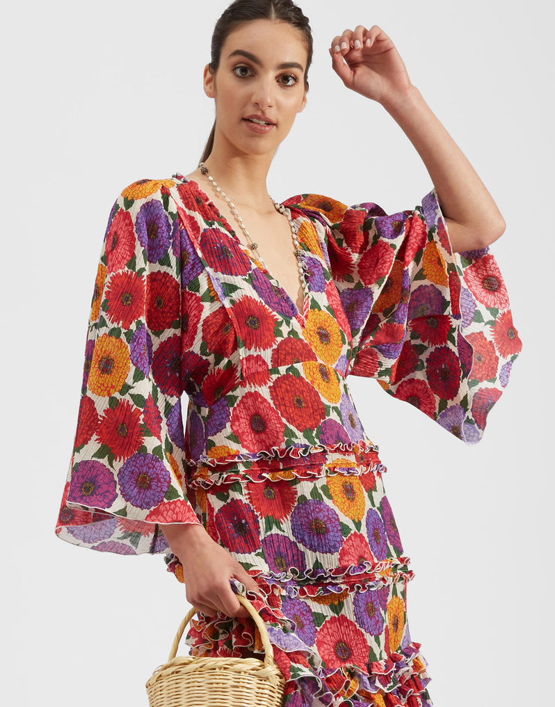 La DoubleJ Jeanne Dress La DoubleJ Jeanne Dress Zinnie DRE0376CRE006ZIN0001